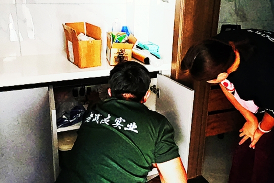 老戰(zhàn)友地熱公司的精心施工，為我們營造出理想